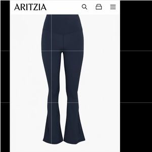 ARITZIA BUTTER HI-RISE FLARE PANTS